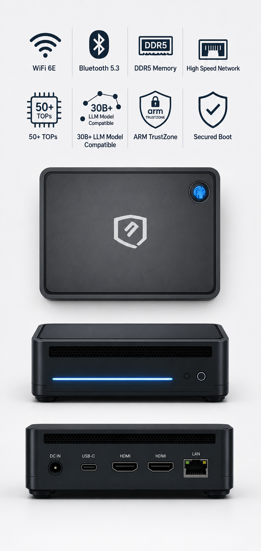 QA-Node X1 — Exploded View